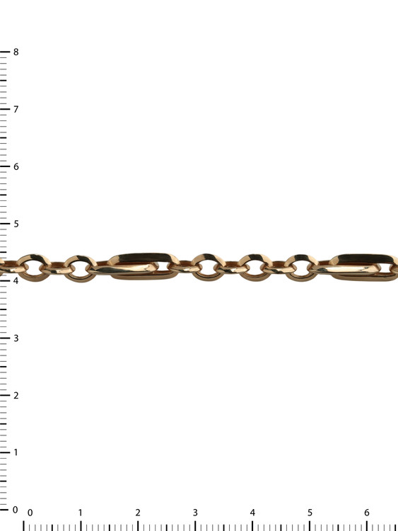 Браслет из красного золота 585 пробы