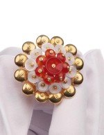 Кольцо из лимонного золота