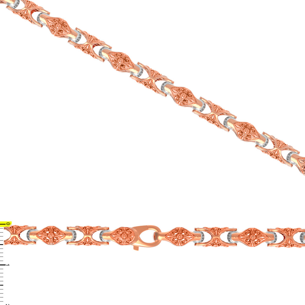 Браслет из красного золота 585 пробы
