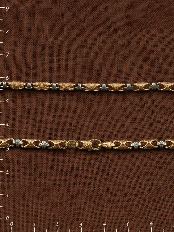 Цепь из красного золота 585 пробы