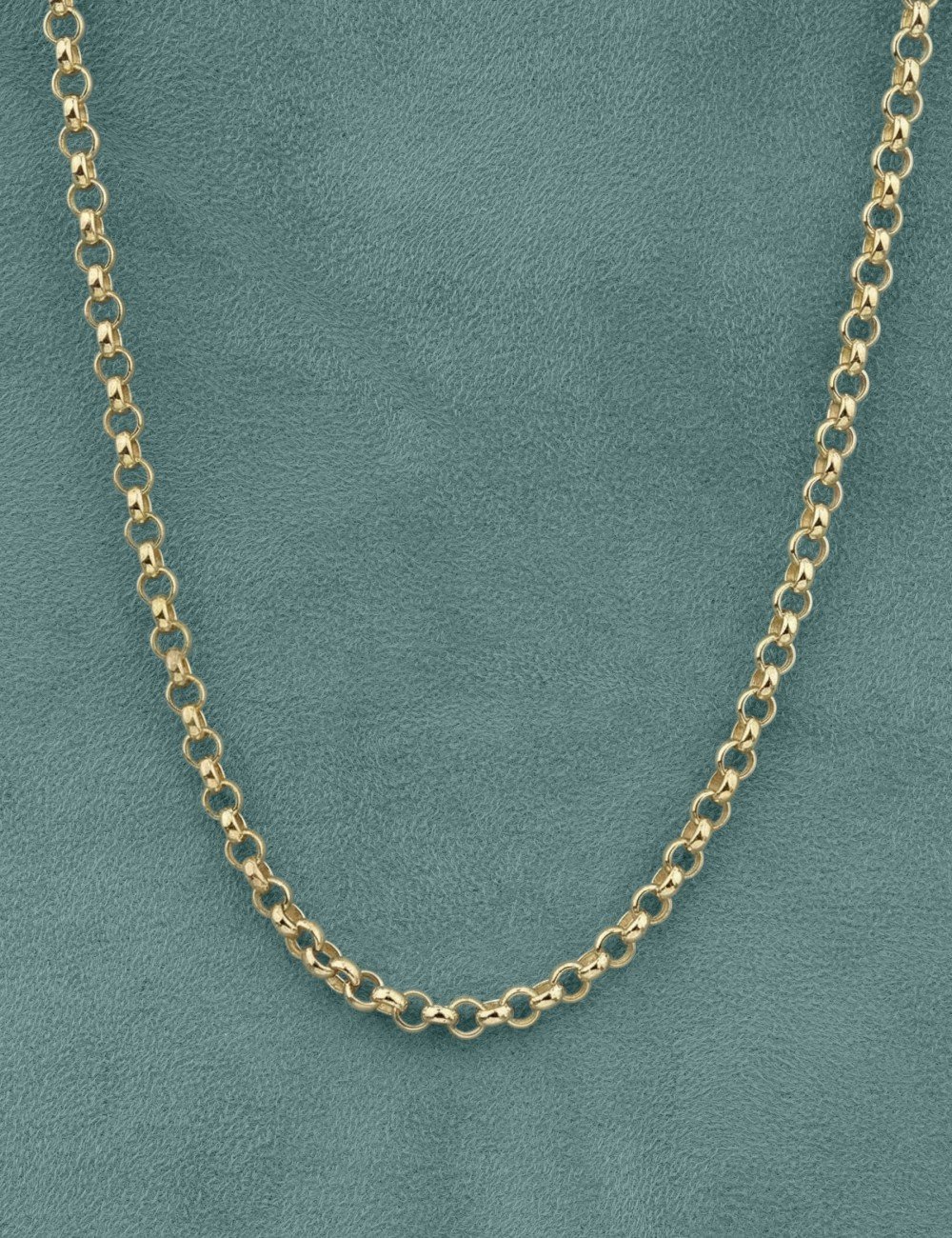 Цепь из лимонного золота