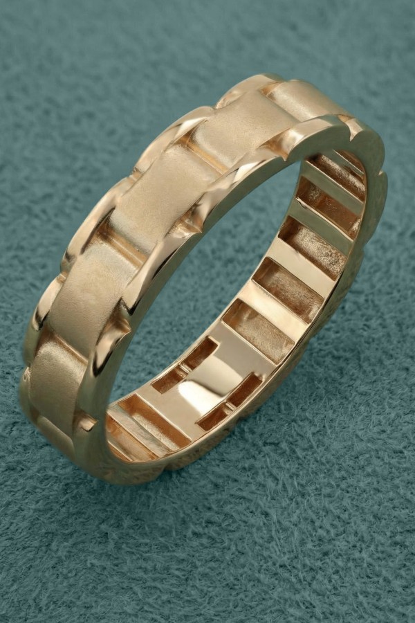 Кольцо из красного золота 585 пробы