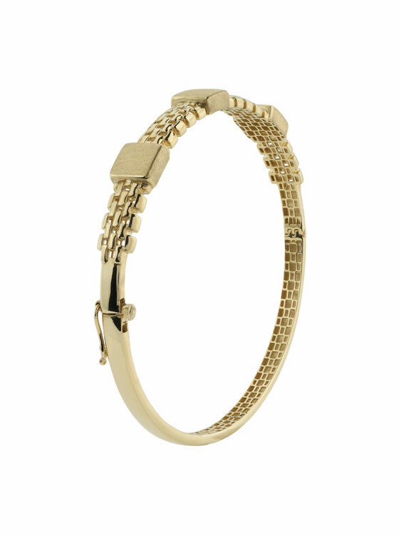 Браслет из лимонного золота 585 пробы