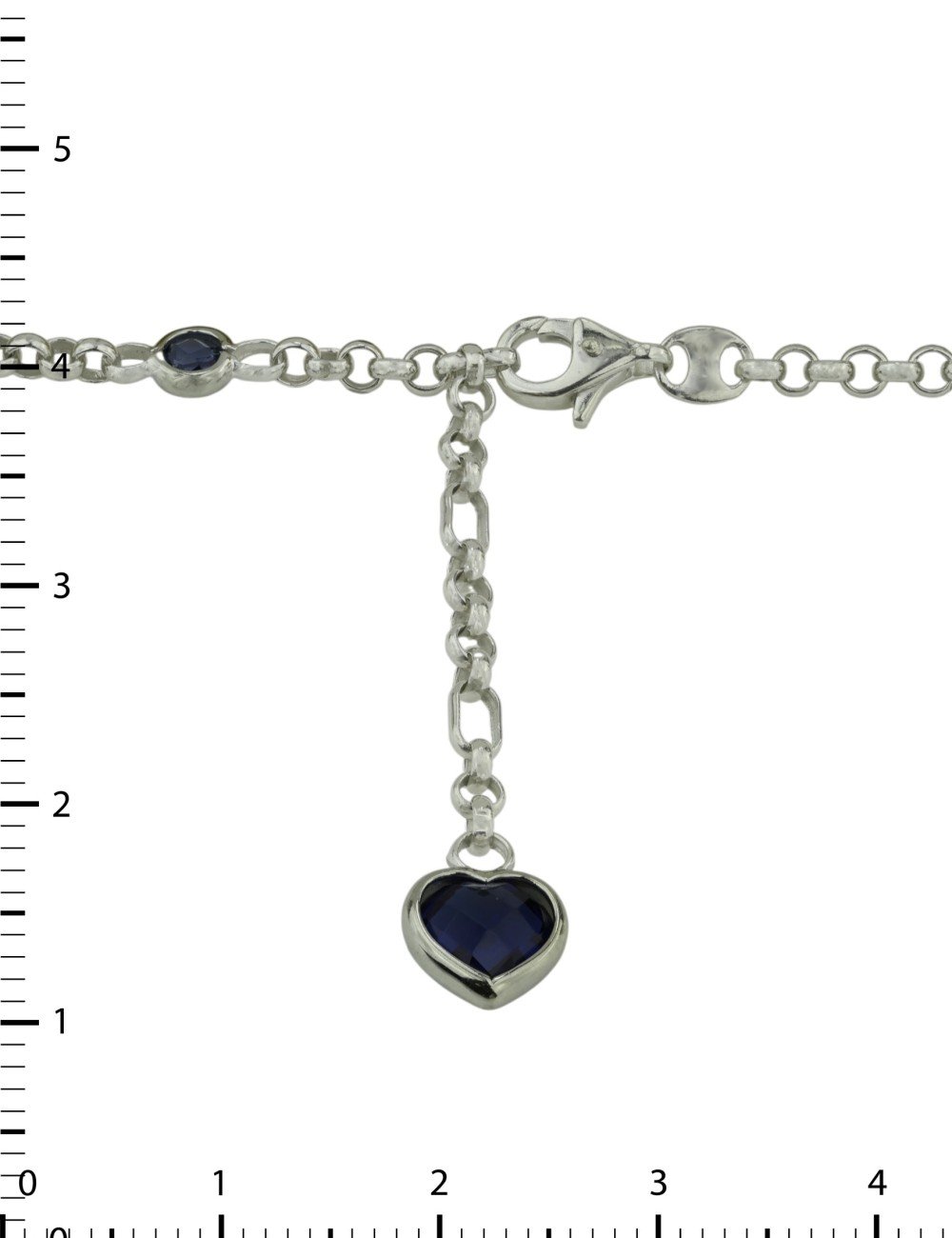 Браслет из белого золота c топазом London