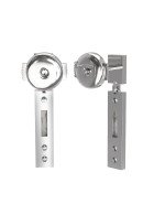 Серьги из белого золота c бриллиантами и перламутром