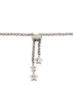 Колье из белого золота c бирюзой и лазуритом