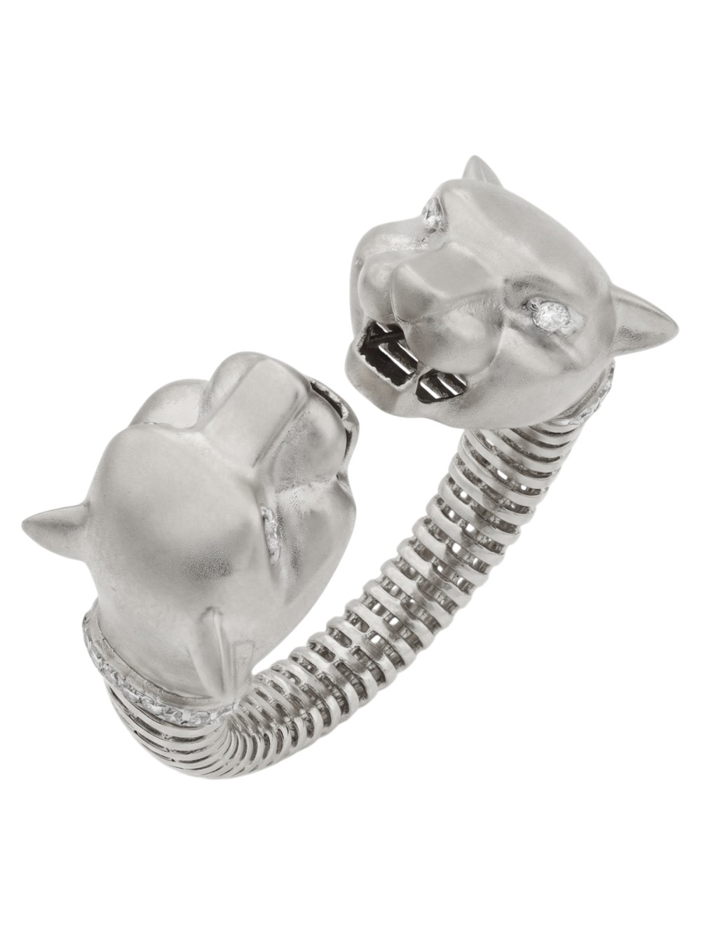 Кольцо из белого золота 585 пробы c бриллиантами