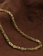 Цепь из лимонного золота