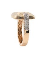 Кольцо из золота c бриллиантами