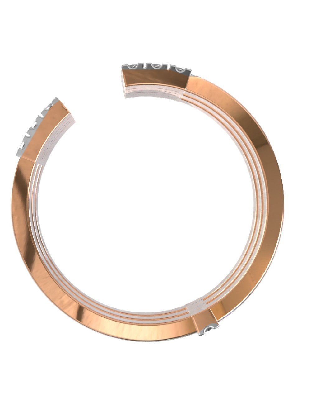 Кольцо из золота c бриллиантами