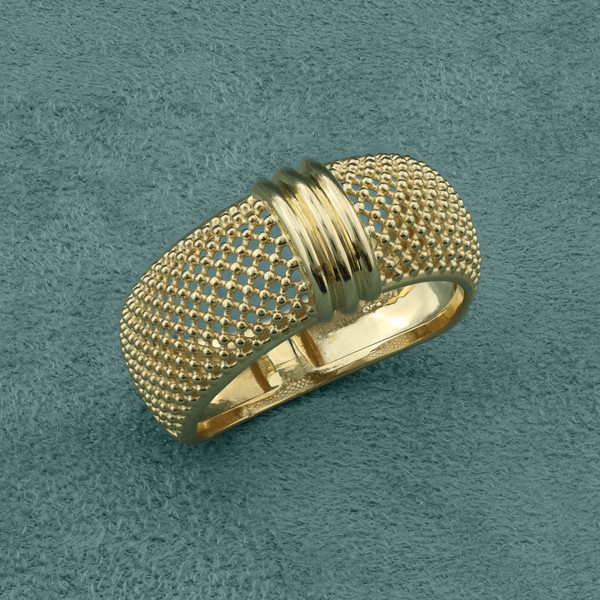 Кольцо из лимонного золота 585 пробы