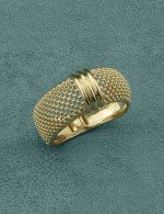 Кольцо из лимонного золота