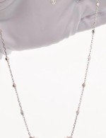 Колье из белого золота