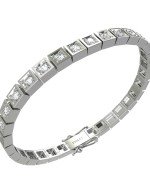 Браслет из белого золота c бриллиантами