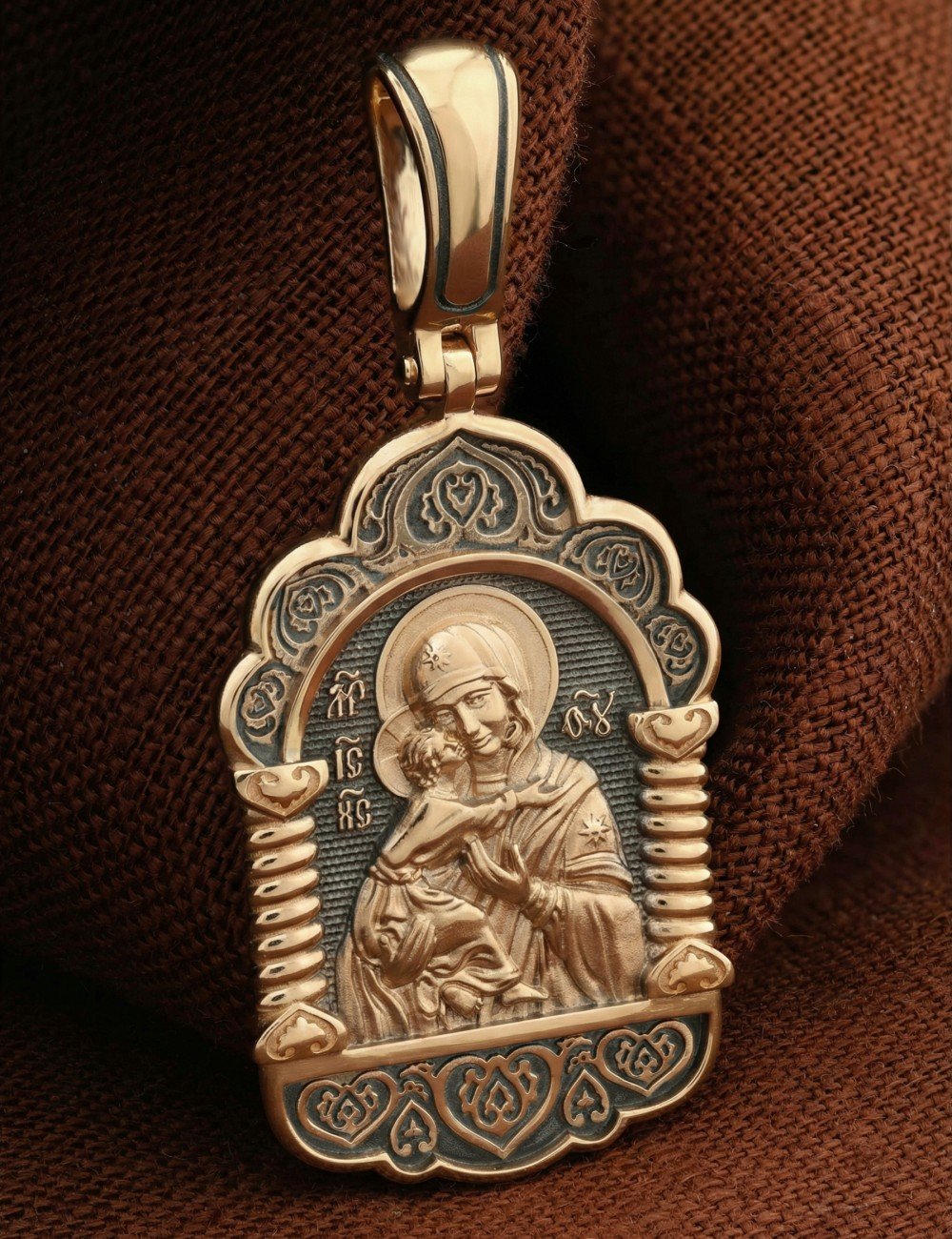 Образок из золота