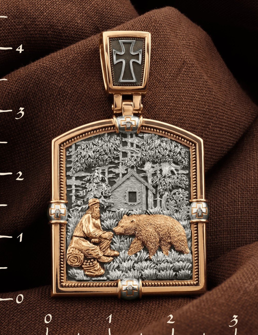 Образок из золота