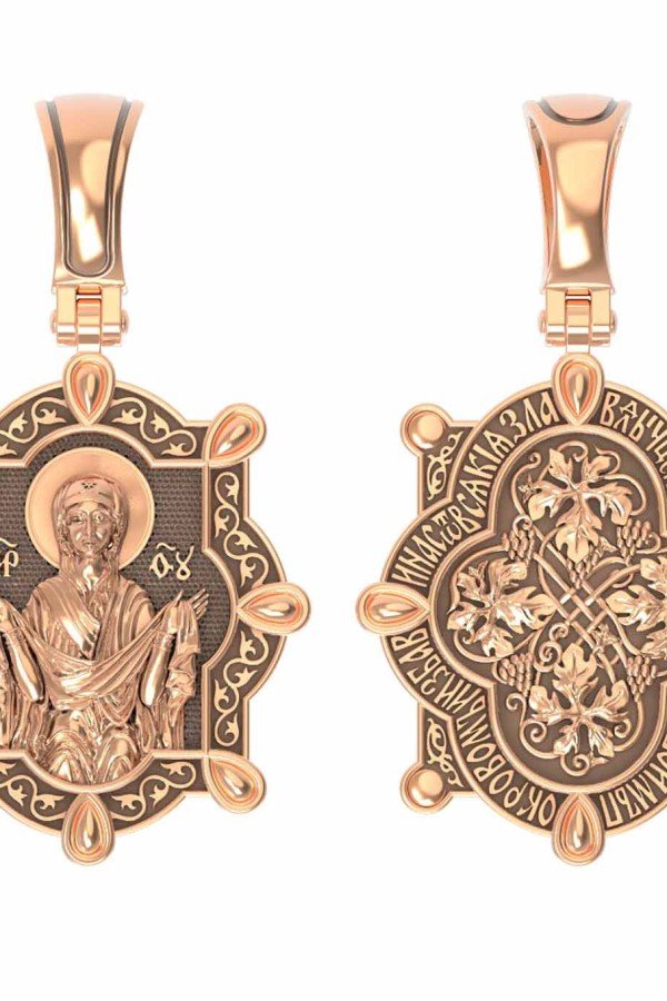 Образок из золота