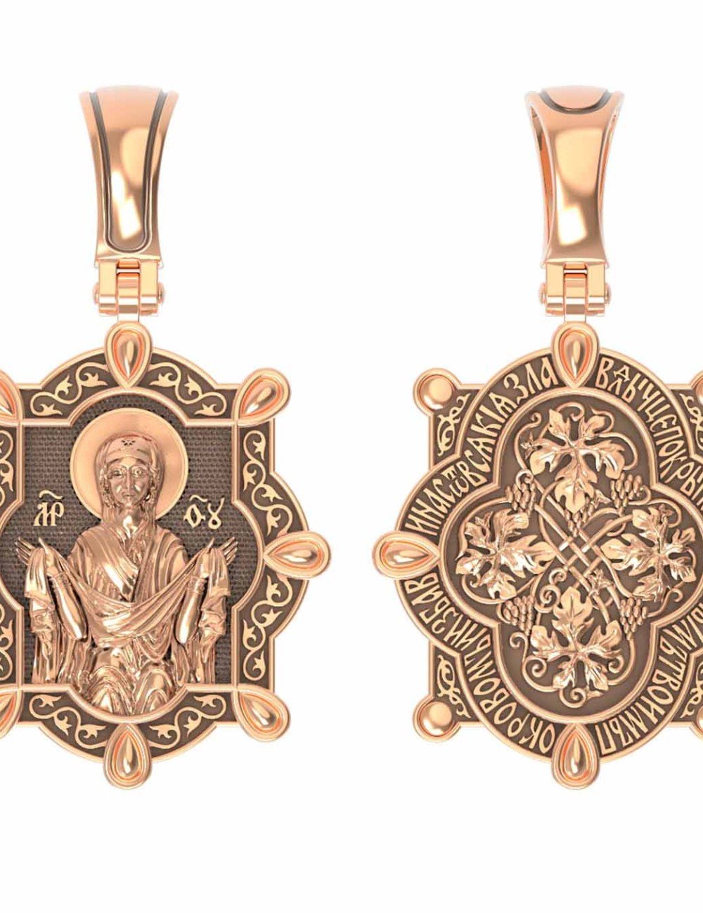 Образок из золота