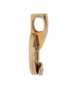 Подвеска из золота c бриллиантами и ониксом