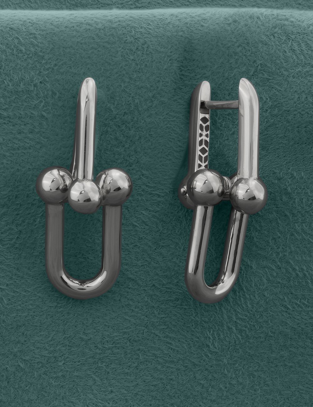 Серьги из белого золота