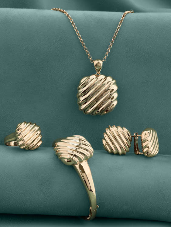 Подвеска из красного золота 585 пробы