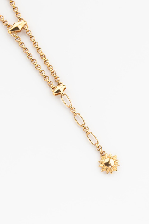 Браслет из красного золота 585 пробы c ониксом