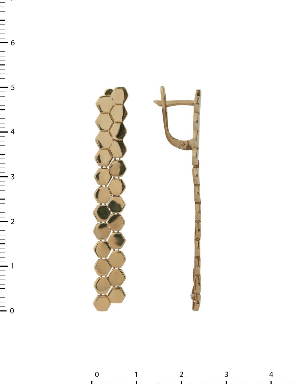 Серьги из золота