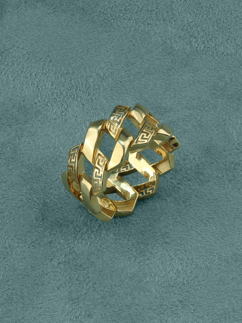 Кольцо из лимонного золота 585 пробы