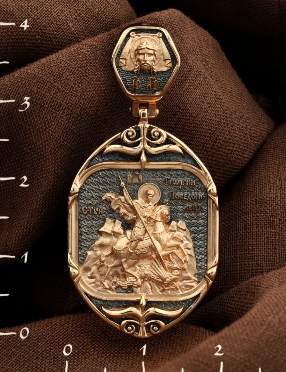 Образок из золота