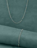 Браслет из белого золота c топазом London