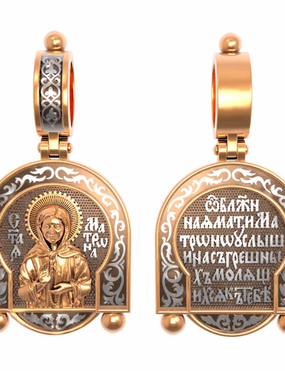 Образок из золота