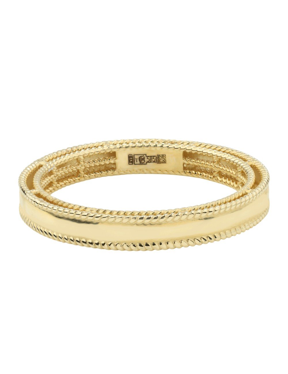 Кольцо из лимонного золота