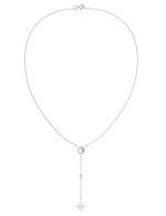 Колье из белого золота c бриллиантами