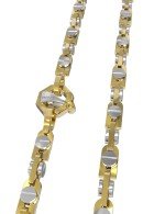 Цепь из лимонного золота