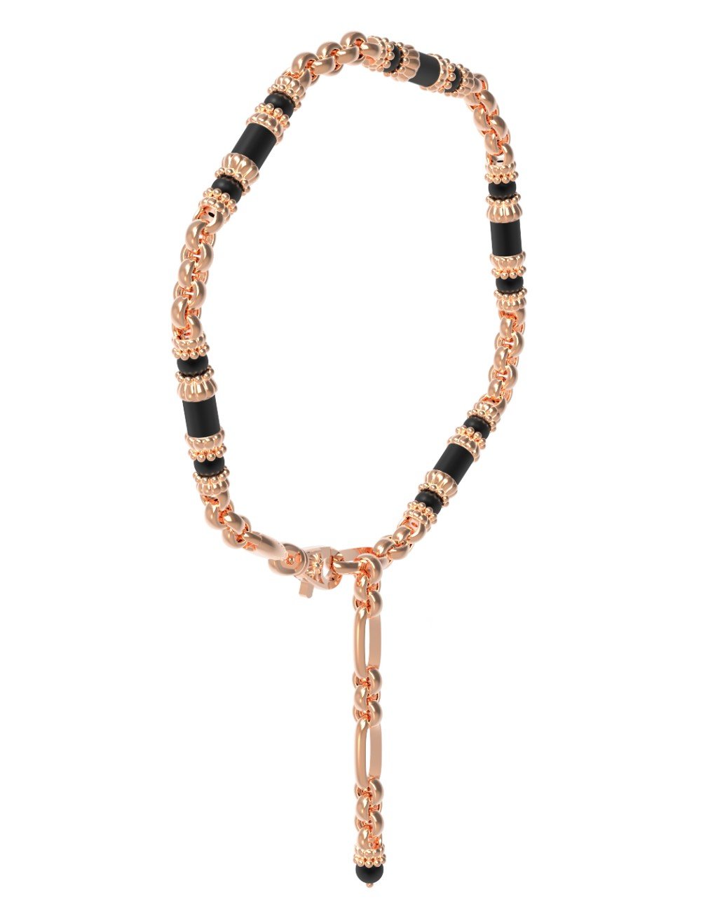 Браслет из золота c ониксом