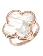 Кольцо из золота c перламутром