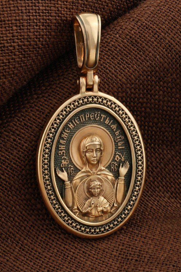 Образок из золота