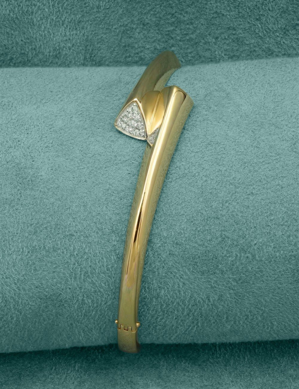 Браслет из лимонного золота c бриллиантами