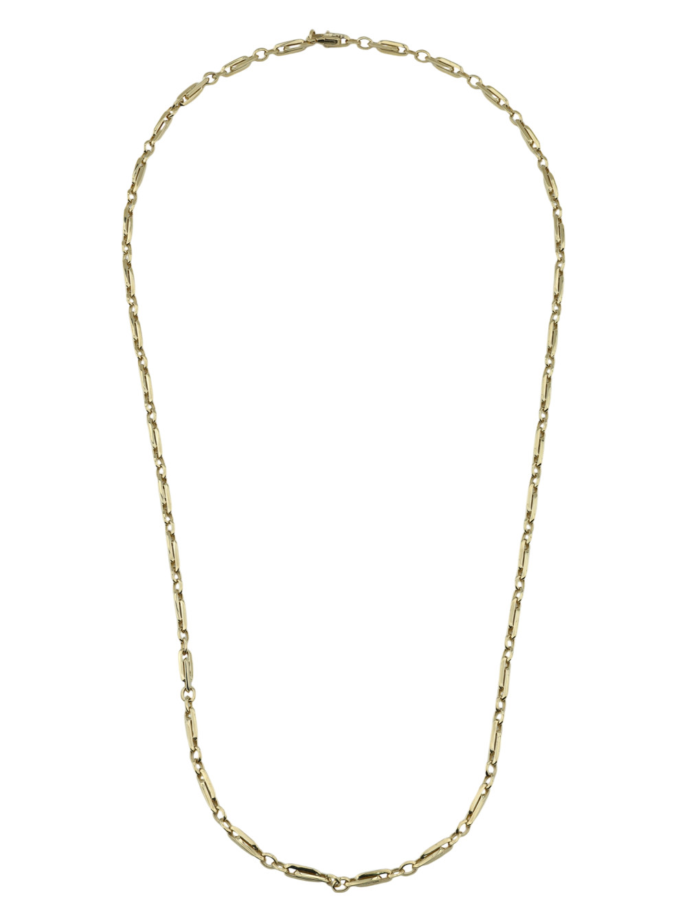 Цепь из лимонного золота 585 пробы