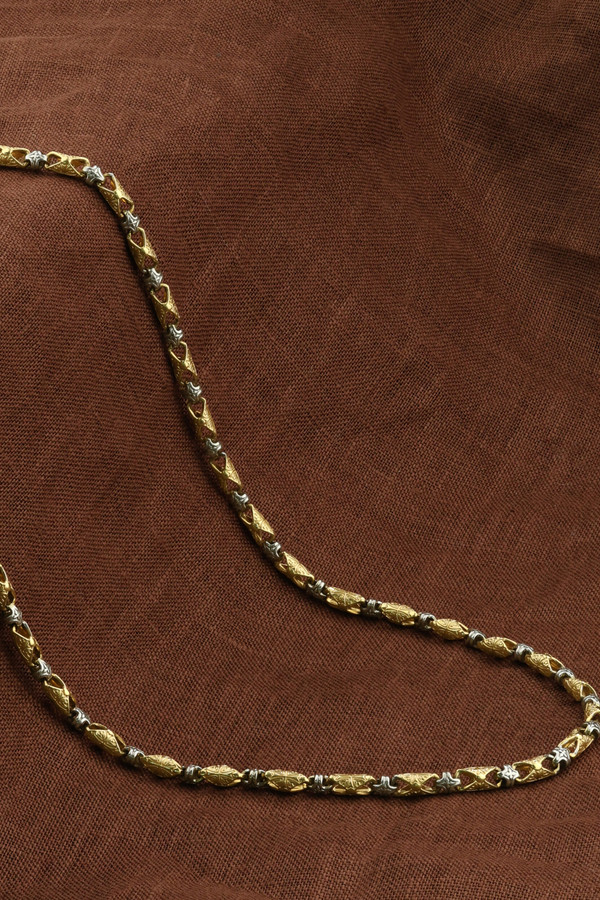 Цепь из лимонного золота 585 пробы