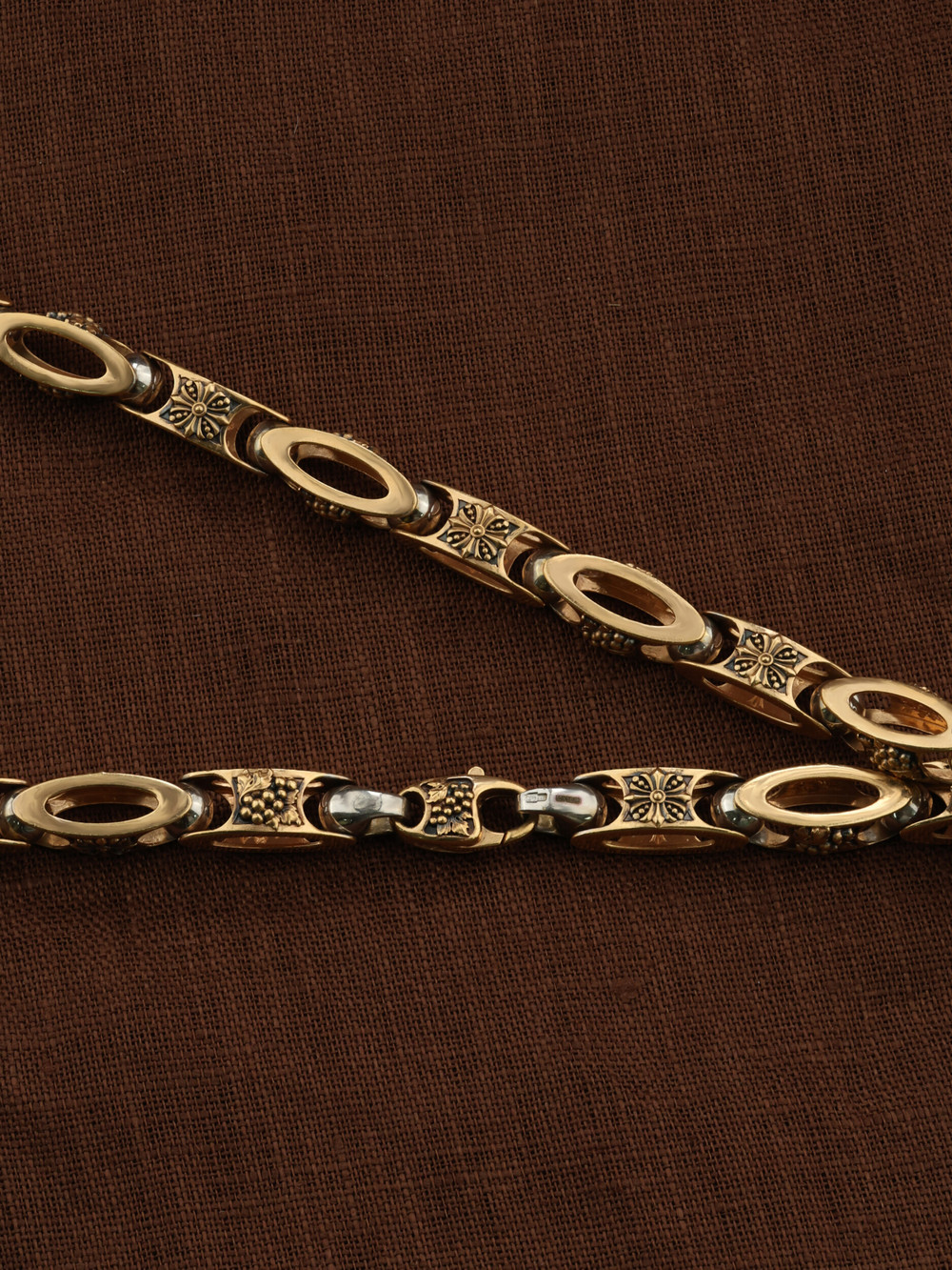 Цепь из красного золота 585 пробы