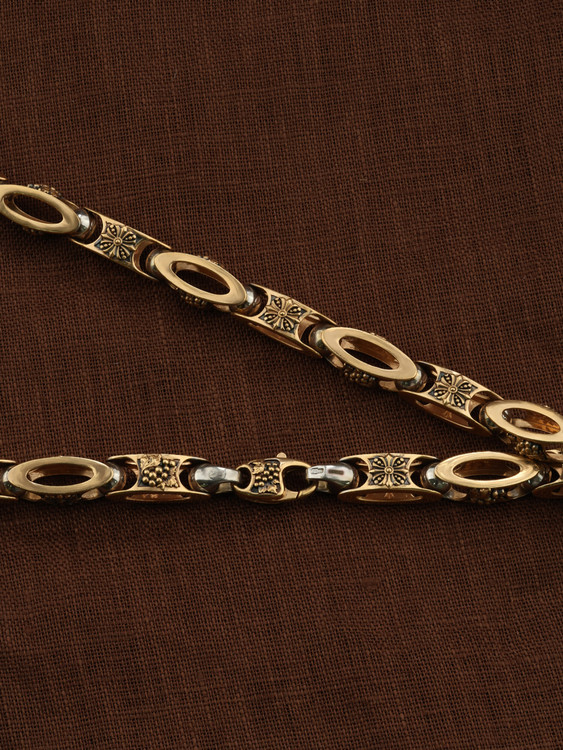 Цепь из красного золота 585 пробы