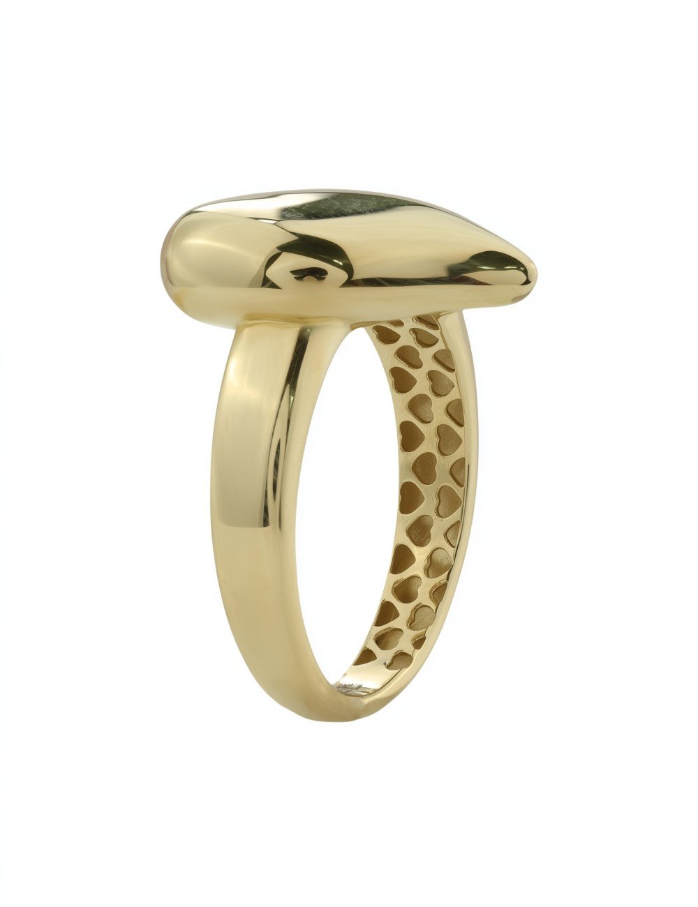 Кольцо из лимонного золота