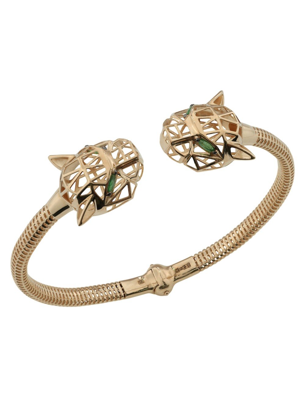 Браслет из золота c изумрудом