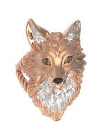 Кольцо из золота c эмалью