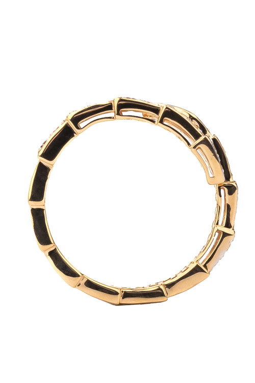 Кольцо из красного золота 585 пробы c бриллиантами