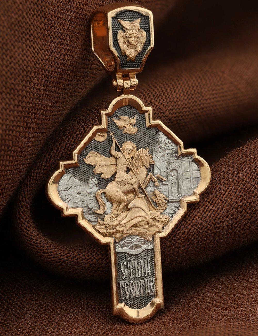 Крест из золота