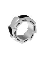 Подвеска из белого золота c ониксом