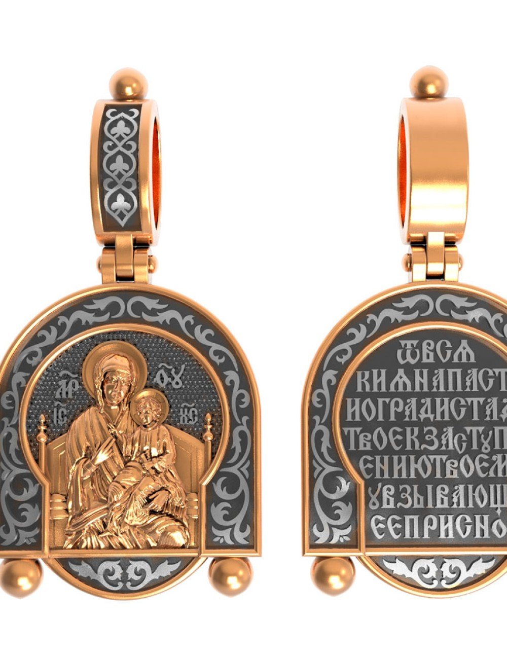 Образок из золота