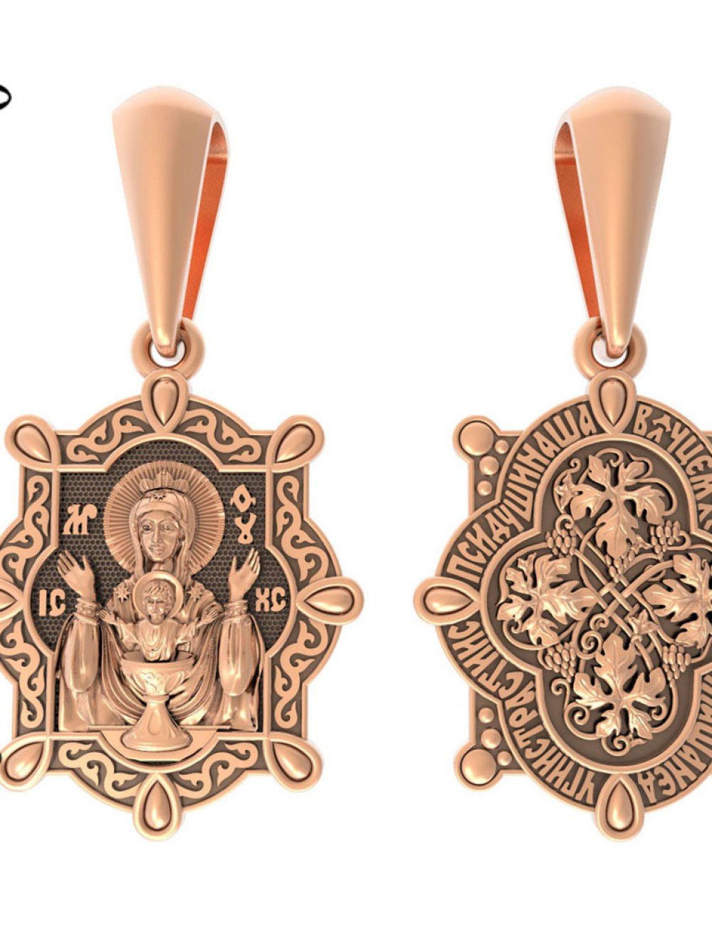 Образок из золота